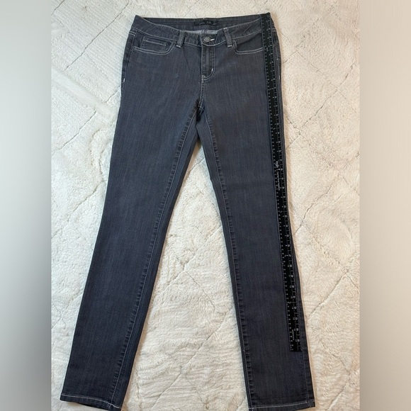 Prana Women’s 6 / 28 gray black jeans Style W4117RG02 - Picture 2 of 5